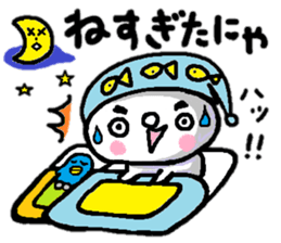 Cat of eyebrows No.2 sticker #14185957