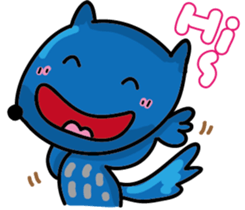 Wolf baby3 sticker #14186062