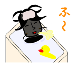 Anthropomorphized cockroach sticker #14186110