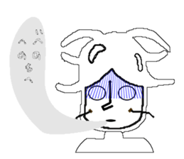 Anthropomorphized cockroach sticker #14186126