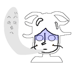 Anthropomorphized cockroach sticker #14186126