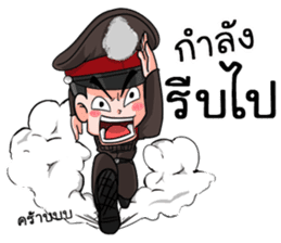 THAI POLICE 2 sticker #14186497