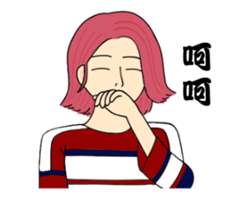 Sweet style girls sticker #14186669