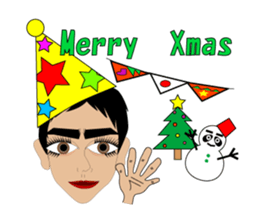Darling Xmas New Year sticker #14187694