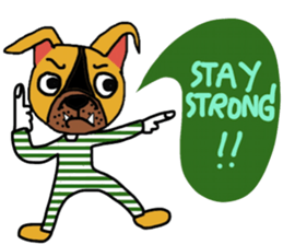 Moo, life is easy sticker #14187955