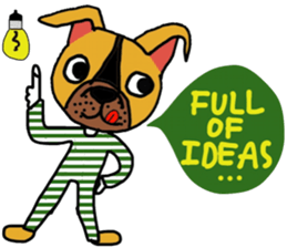 Moo, life is easy sticker #14187959