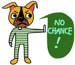 Moo, life is easy sticker #14187964