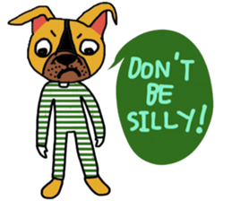 Moo, life is easy sticker #14187971