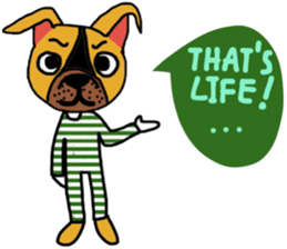 Moo, life is easy sticker #14187972