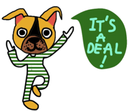 Moo, life is easy sticker #14187974