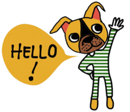 Moo, life is easy sticker #14187975