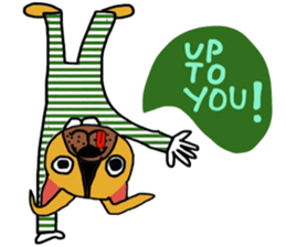 Moo, life is easy sticker #14187977