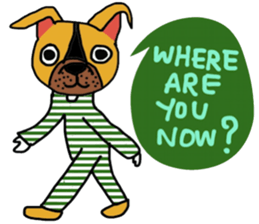 Moo, life is easy sticker #14187981