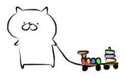 Things created from index finger 2 sticker #14189034