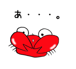 Loose Crab sticker #14190112