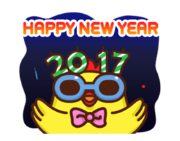 NO.910 Yellow Chick sticker #14190596