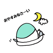 cow and bird sticker #14190617