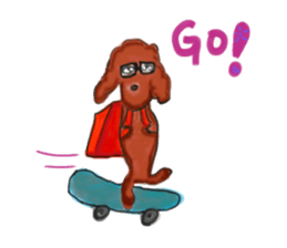 MilkTea dog sticker #14190786