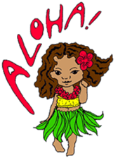 Hula Friends Leinani sticker #14191070