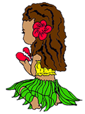 Hula Friends Leinani sticker #14191073