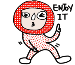 Polka Me sticker #14191338