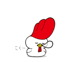 Risent chicken sticker #14191917