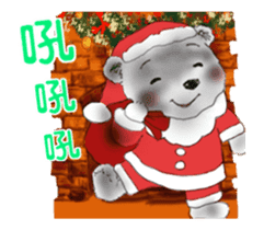 B&Y-Happy Christmas (animated) sticker #14192007