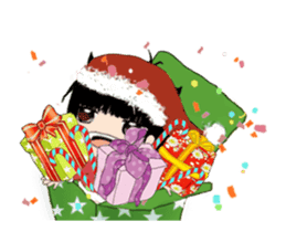 B&Y-Happy Christmas (animated) sticker #14192010