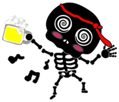 Bone San's ordinary life 01 Eng Ver. sticker #14192276