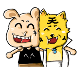 Go Bad Bear & Gangster Friends sticker #14192701