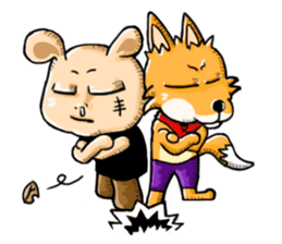 Go Bad Bear & Gangster Friends sticker #14192708