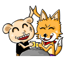 Go Bad Bear & Gangster Friends sticker #14192709