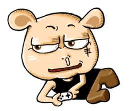 Go Bad Bear & Gangster Friends sticker #14192722