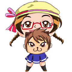 眼鏡少女と顔だけ彼氏 Lineクリエイターズスタンプ Stamplist 眼鏡少女と顔だけ彼氏 Lineクリエイターズスタンプ Stamplist