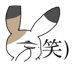 Calico Rabbit sticker #14192915