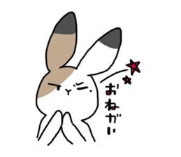 Calico Rabbit sticker #14192920