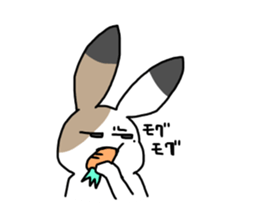 Calico Rabbit sticker #14192925