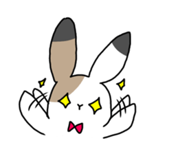 Calico Rabbit sticker #14192933