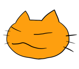 Cat & frog 14 sticker #14193319