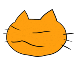 Cat & frog 14 sticker #14193319