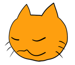 Cat & frog 14 sticker #14193320