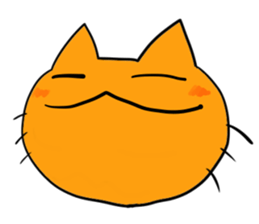 Cat & frog 14 sticker #14193323