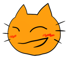 Cat & frog 14 sticker #14193324