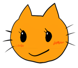 Cat & frog 14 sticker #14193325