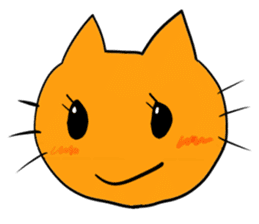 Cat & frog 14 sticker #14193325