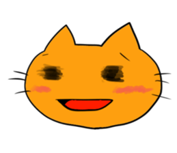 Cat & frog 14 sticker #14193326