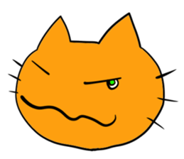 Cat & frog 14 sticker #14193333