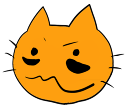 Cat & frog 14 sticker #14193336