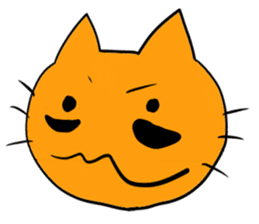 Cat & frog 14 sticker #14193336