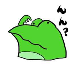 Cat & frog 14 sticker #14193349